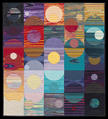 Music of the Spheres  |  2013  |  43" x 39"  |  On the cover of The Constant Yes of Things, Selected Poems, 1973-2018,  by Steve Kanji Ruhl